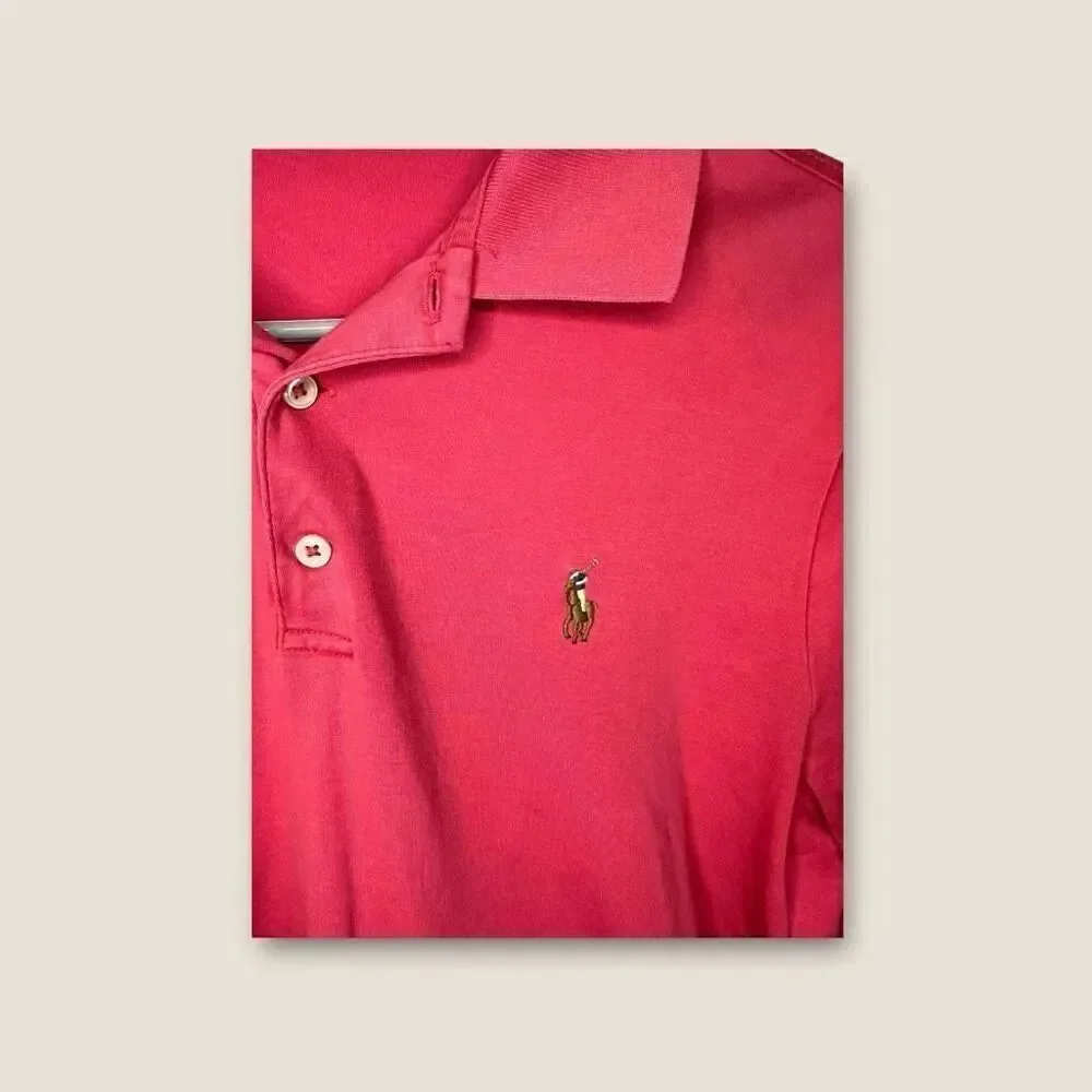 Polo Ralph Lauren Short Sleeve Classic Fit Soft Touch Pima Cotton Polo Shirt Cac